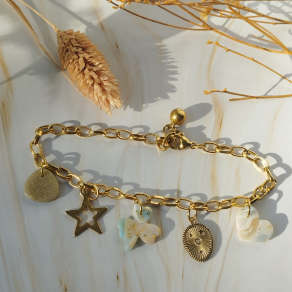 OCEA04 - BRACELET CHARMS OCEANE